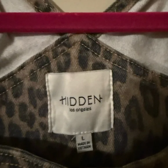 Leopard Print Women's Jumpsuit - Picture 2 of 11